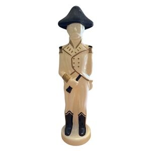Vintage Avon‎ Napoleon / Colonial Soldier Decanter –10" 1970s